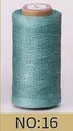 Garn gewachst flach 1 mm 50 m für Lederhandwerk und DIY – Farbe Nr. 16