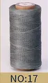 Garn gewachst flach 1 mm 50 m für Lederhandwerk und DIY – Farbe Nr. 17