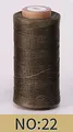 Garn gewachst flach 1 mm 50 m für Lederhandwerk und DIY – Farbe Nr. 22