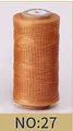 Garn gewachst flach 1 mm 50 m für Lederhandwerk und DIY – Farbe Nr. 27