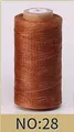 Garn gewachst flach 1 mm 50 m für Lederhandwerk und DIY – Farbe Nr. 28
