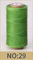 Garn gewachst flach 1 mm 50 m für Lederhandwerk und DIY – Farbe Nr. 29