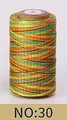 Garn gewachst flach 1 mm 50 m für Lederhandwerk und DIY – Farbe Nr. 30