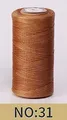 Garn gewachst flach 1 mm 50 m für Lederhandwerk und DIY – Farbe Nr. 31