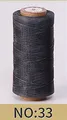 Garn gewachst flach 1 mm 50 m für Lederhandwerk und DIY – Farbe Nr. 33