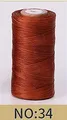 Garn gewachst flach 1 mm 50 m für Lederhandwerk und DIY – Farbe Nr. 34