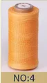 Garn gewachst flach 1 mm 50 m für Lederhandwerk und DIY – Farbe Nr. 4