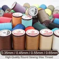 Garn gewachst rund 0,35 bis 0,65 mm für Lederhandwerk und Schmuck – 1