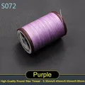 Garn gewachst rund 0,35 bis 0,65 mm für Lederhandwerk und Schmuck – Farbe S072 - Lila