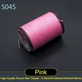 Garn gewachst rund 0,35 bis 0,65 mm für Lederhandwerk und Schmuck – Farbe S045 - Rosa