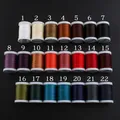Garn gewachst rund 0,4 bis 0,6 mm für Lederhandwerk DIY – 4