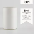 Garn gewachst rund 0,45 mm 80 m für Lederhandwerk und Armbänder – Farbe 001