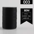 Garn gewachst rund 0,45 mm 80 m für Lederhandwerk und Armbänder – Farbe 003