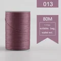 Garn gewachst rund 0,45 mm 80 m für Lederhandwerk und Armbänder – Farbe 013