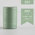 Garn gewachst rund 0,45 mm 80 m für Lederhandwerk und Armbänder – Farbe 031