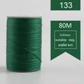 Garn gewachst rund 0,45 mm 80 m für Lederhandwerk und Armbänder – Farbe 133