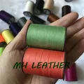 Garn gewachst rund 0,55 mm 115 m für Lederhandwerk und Schmuck – 3
