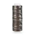 Garn gewachst rund 0,65 mm 25 m für Lederhandwerk und DIY – Color Hellgrau (06)