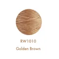 Garn gewachst rund 0,8 mm 50 m 36 Farben für Lederhandwerk – Farbe 10Golden brown