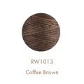 Garn gewachst rund 0,8 mm 50 m 36 Farben für Lederhandwerk – Farbe 13Coffee brown