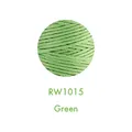 Garn gewachst rund 0,8 mm 50 m 36 Farben für Lederhandwerk – Farbe 15Green