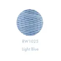 Garn gewachst rund 0,8 mm 50 m 36 Farben für Lederhandwerk – Farbe 25Light Blue
