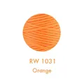 Garn gewachst rund 0,8 mm 50 m 36 Farben für Lederhandwerk – Farbe 31Orange