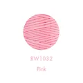 Garn gewachst rund 0,8 mm 50 m 36 Farben für Lederhandwerk – Farbe 32Pink