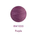 Garn gewachst rund 0,8 mm 50 m 36 Farben für Lederhandwerk – Farbe 35Purple