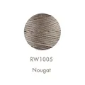 Garn gewachst rund 0,8 mm 50 m 36 Farben für Lederhandwerk – Farbe 5Nougat