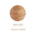Garn gewachst rund 0,8 mm 50 m 36 Farben für Lederhandwerk – Farbe 9Autumn gold