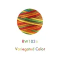 Garn gewachst rund 0,8 mm 50 m 36 Farben für Lederhandwerk – Farbe 36Variegated