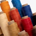 Garn gewachst rund 12 Farben 0,35 bis 0,65 mm für DIY – 4