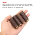 Garn gewachst rund 12 Farben 0,35 bis 0,65 mm für DIY – 6