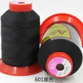 Garn Nähgarn 0,7 mm Nylon Polyester stark für Leder und Möbel – Farbe schwarz 601