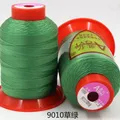 Garn Nähgarn 0,7 mm Nylon Polyester stark für Leder und Möbel – Farbe Grasgrün 9010