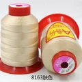 Garn Nähgarn 0,7 mm Nylon Polyester stark für Leder und Möbel – Farbe Hautfarbe 8163