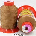Garn Nähgarn 0,7 mm Nylon Polyester stark für Leder und Möbel – Farbe Bronze 8263