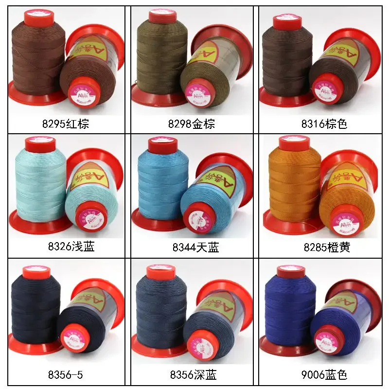 Garn Nähgarn 0,7 mm Nylon Polyester stark für Leder und Möbel