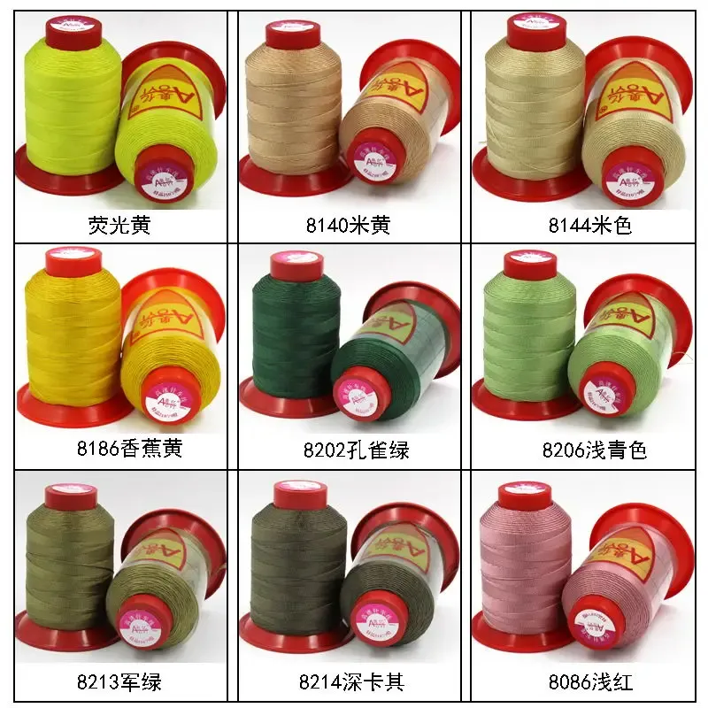 Garn Nähgarn 0,7 mm Nylon Polyester stark für Leder und Möbel