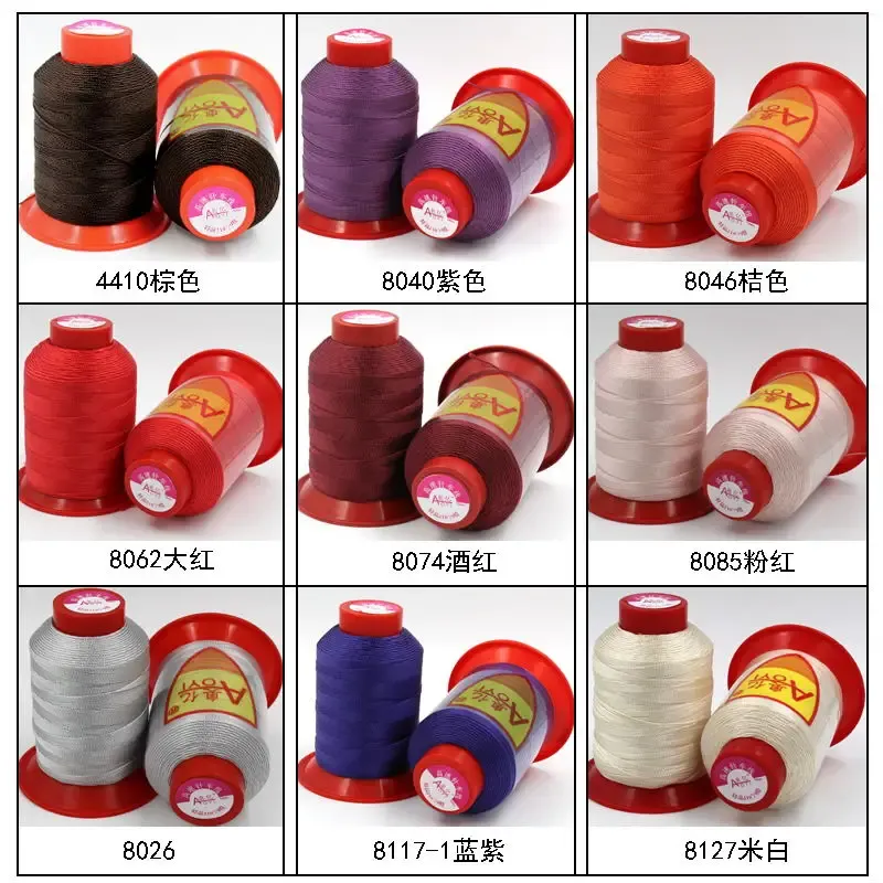 Garn Nähgarn 0,7 mm Nylon Polyester stark für Leder und Möbel