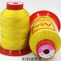 Garn Nähgarn 0,7 mm Nylon Polyester stark für Leder und Möbel – Farbe Gelb 8186