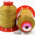 Garn Nähgarn 0,7 mm Nylon Polyester stark für Leder und Möbel – Farbe Gott 703