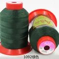 Garn Nähgarn 0,7 mm Nylon Polyester stark für Leder und Möbel – Farbe grün 1092