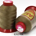 Garn Nähgarn 0,7 mm Nylon Polyester stark für Leder und Möbel – Farbe Kahki 8262