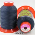 Garn Nähgarn 0,7 mm Nylon Polyester stark für Leder und Möbel – Farbe Marine 8356