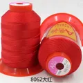 Garn Nähgarn 0,7 mm Nylon Polyester stark für Leder und Möbel – Farbe rot 8062
