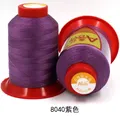 Garn Nähmaschine 0,4 mm Polyester hochfest für Leder und Automatten – Farbe 8040