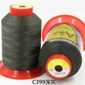 Garn Nähmaschine 0,4 mm Polyester hochfest für Leder und Automatten – Farbe C399