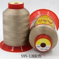 Garn Nähmaschine 0,4 mm Polyester hochfest für Leder und Automatten – Farbe 595-1
